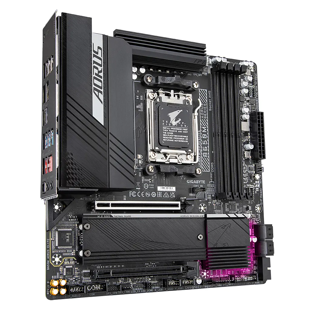 Материнська плата GIGABYTE B650M AORUS ELITE - фото 2