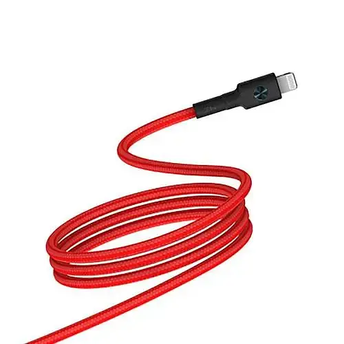 Кабель Xiaomi ZMi Kevlar USB-C/Lighting 30cm (AL872) Red [72409] - фото 2