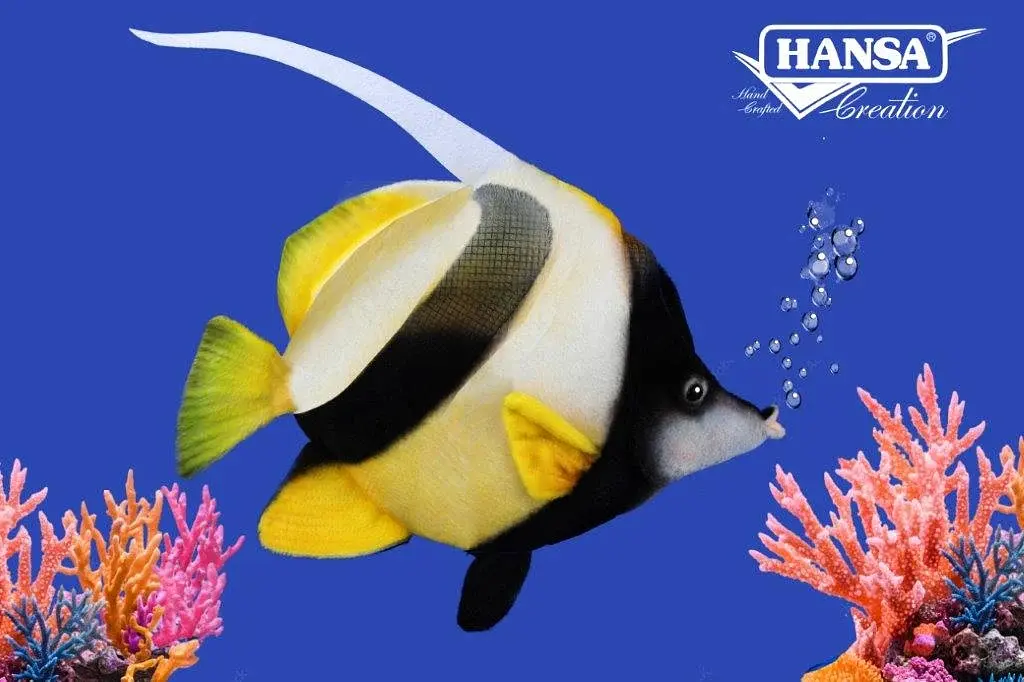 М'яка іграшка Hansa Риба-метелик вимпельна Hansa, 33 см - фото 2