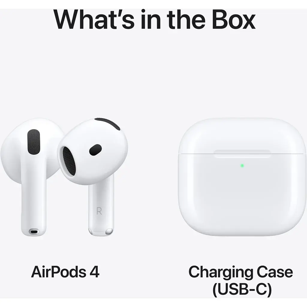 Навушники Apple AirPods 4 (MXP63ZE/A) - фото 8