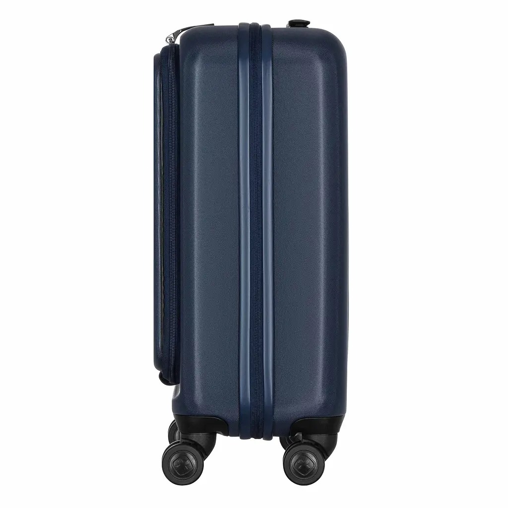 Wenger Валіза Wenger Skyon Hardside Carry-On, мала, з відсіком для н/б 16", полікарбонат, TSA, 4 колеса, розширення, USB, синій - фото 5