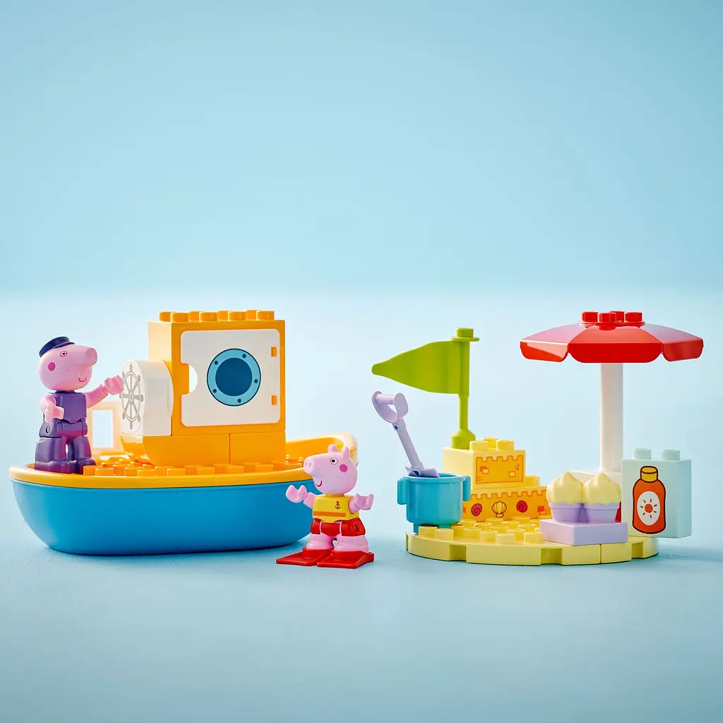 Конструктор LEGO DUPLO Морская прогулка Пеппы на лодке 23 детали (10432) - фото 7