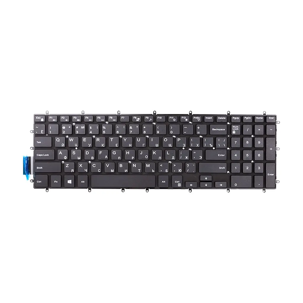 Клавіатура ноутбука Dell Inspiron 15 7566 чорна (KB312221)