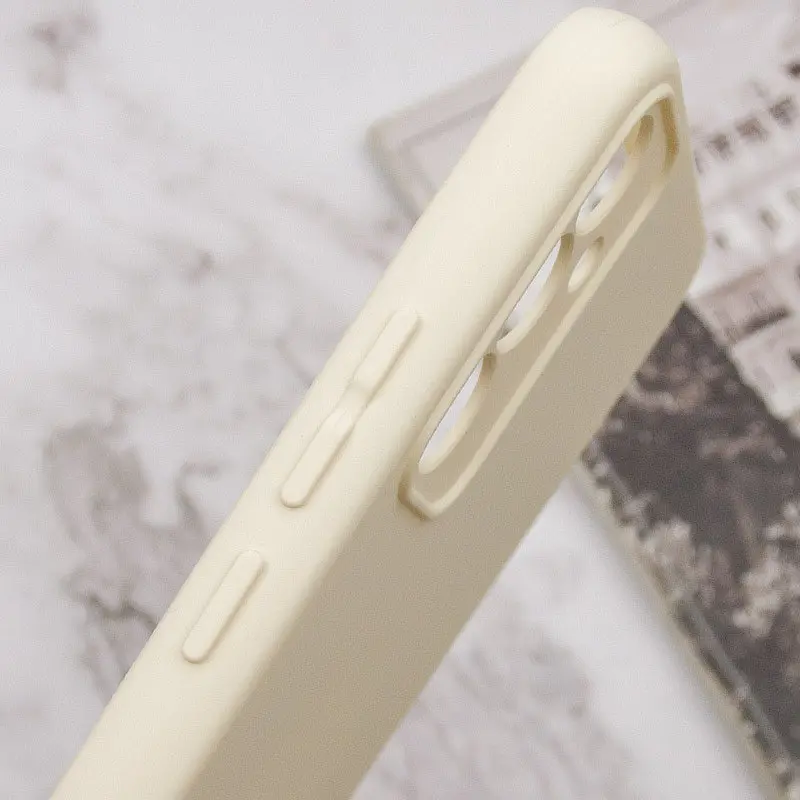 Чехол Silicone Cover Lakshmi Full Camera (A) для Samsung Galaxy S24+ Песочный / Sand - фото 6