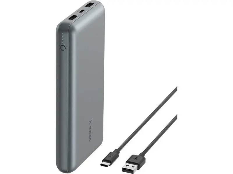 Зовнішній акумулятор (Power Bank) Belkin Boost Up Charge 10K 10000mAh 15W Gray (BPB011BTGY) - фото 6
