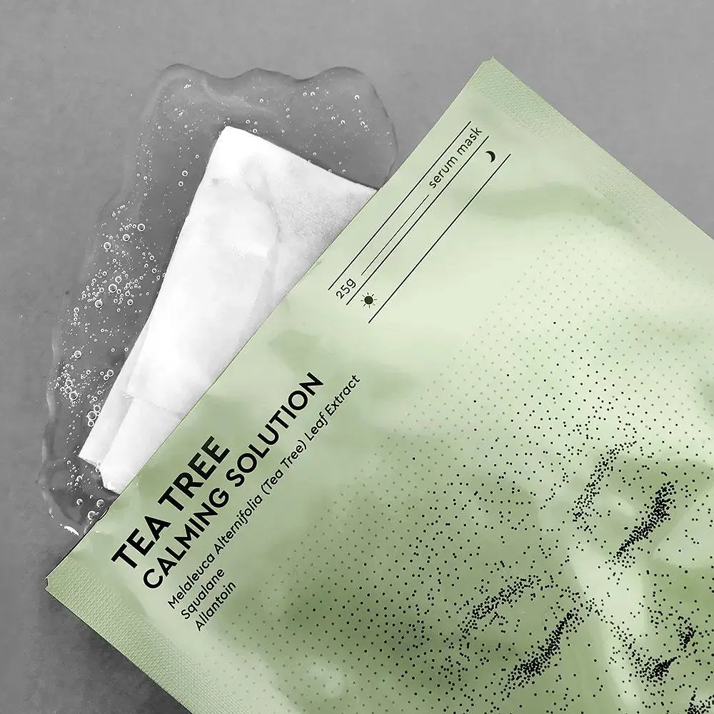 Тканинна маска-сироватка Steblanc Tea Tree Calming Solution Зволожуюча з екстрактом чайного дерева, 25 г - фото 2