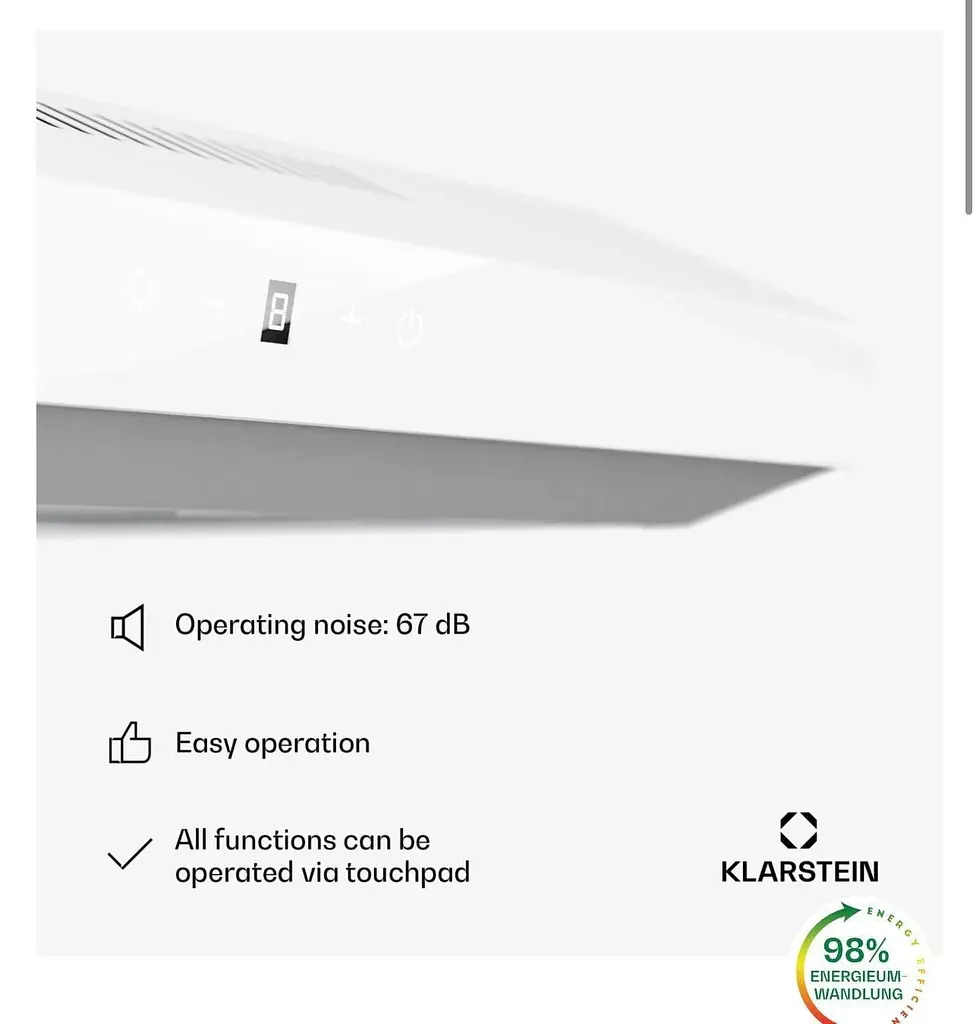 Подшафная вытяжка Klarstein Contempo Neo (10045598) - фото 2