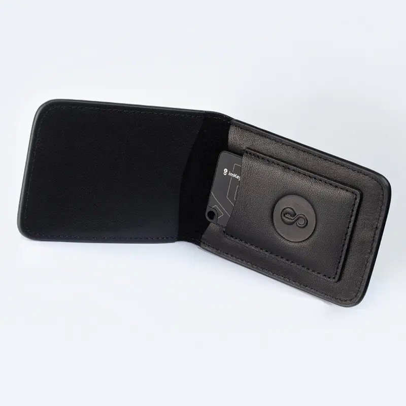 Шкіряний чохол imKey Leather Case, Чорний - фото 2