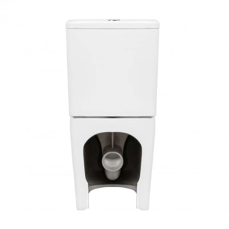 Унитаз-компакт Qtap Scorpio безободковый Ultra Quiet с сиденьем Soft-close QT14222125AUQW, Белый - фото 8