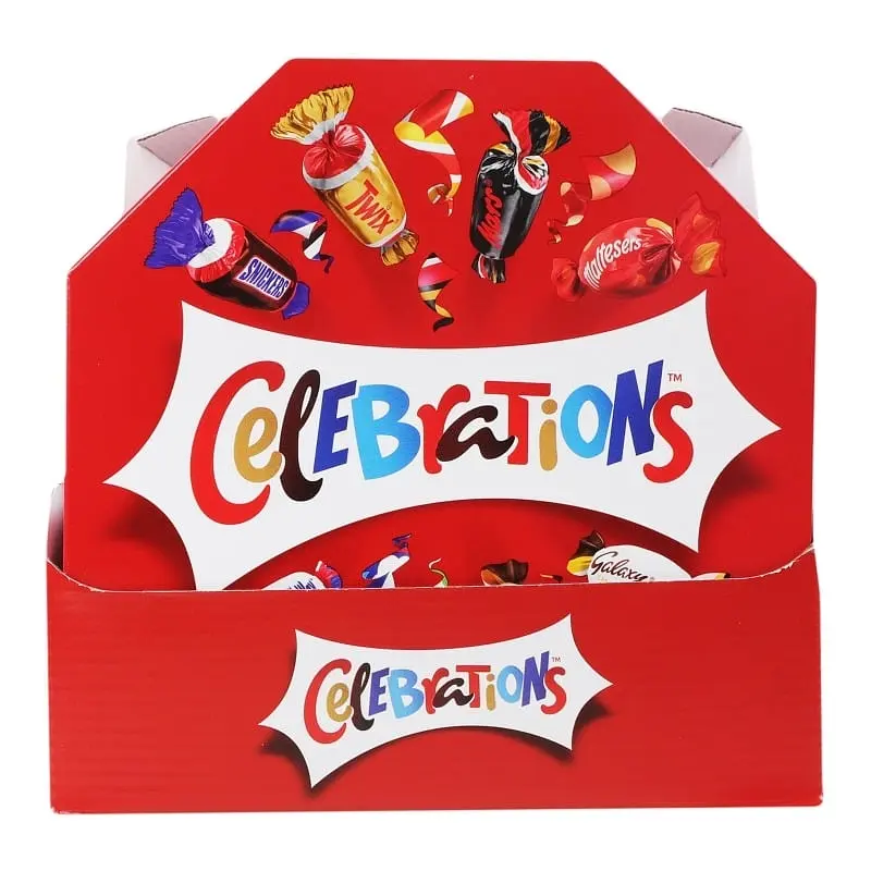 Уцінка. Набір цукерок та печева Celebrations Centerpiece у подарунковій упаковці 385 г - фото 3