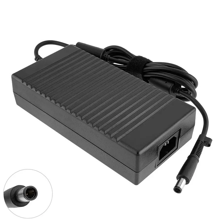 Блок живлення для ноутбука HP 19V 9.5A 180W 7.4x5.0-PIN чорний RECTANGULAR