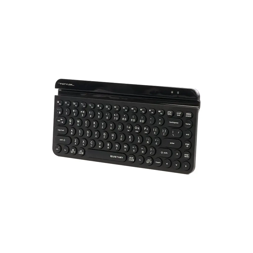 Клавіатура A4Tech FBK30 Wireless/Bluetooth Black (4711421972499) - фото 2
