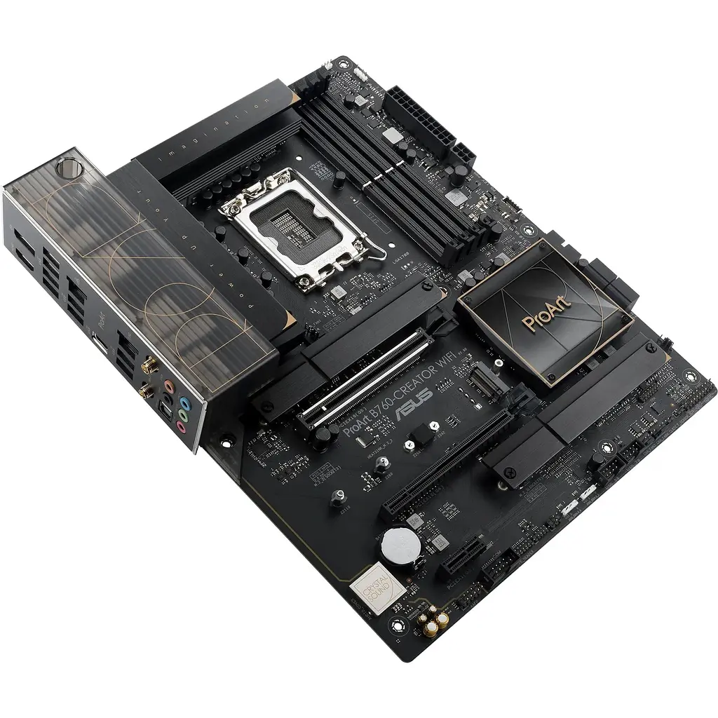 Материнська плата Asus Proart B760-CREATOR WIFI s1700 B760 4xDDR5 M.2 HDMI DP Wi-Fi BT ATX - фото 5