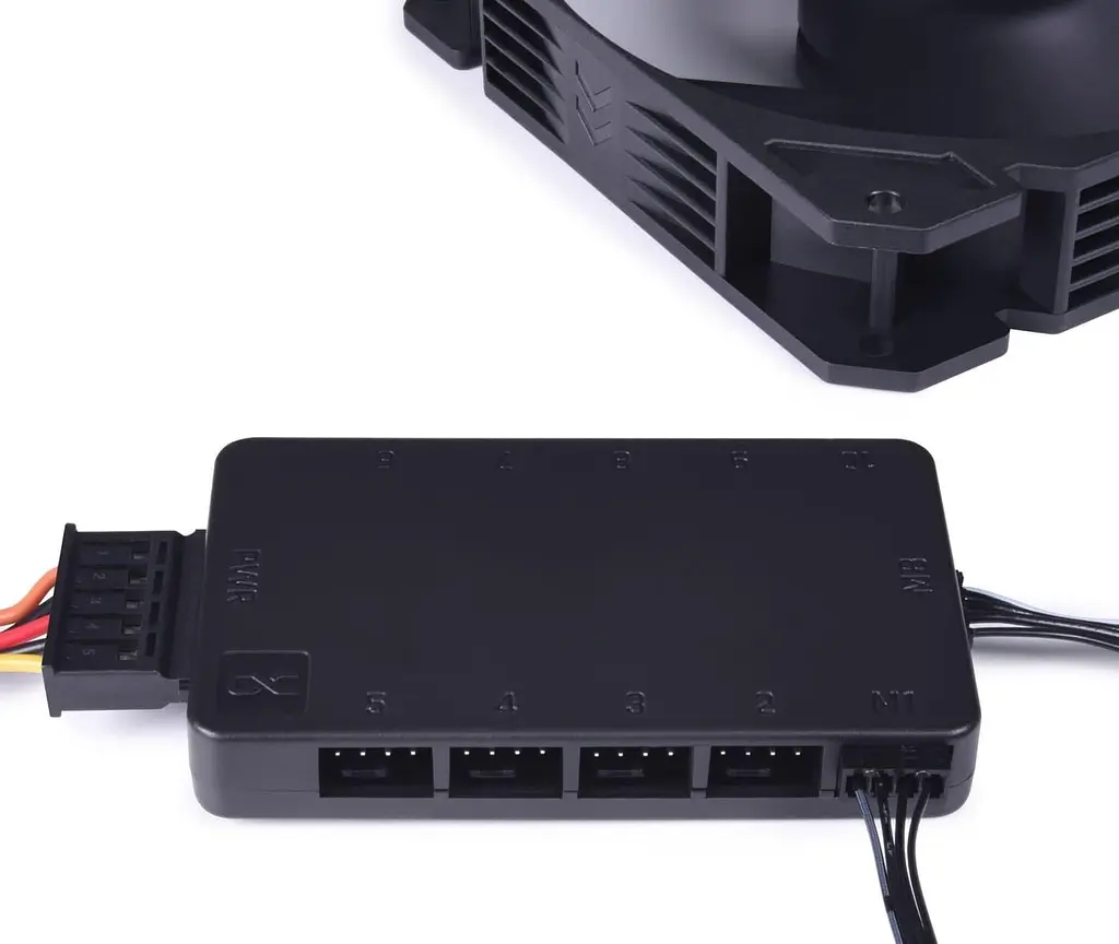 Хаб для вентиляторов Alphacool PWM ALPHACOOL CORE 10X 4-PIN (25667) - фото 4