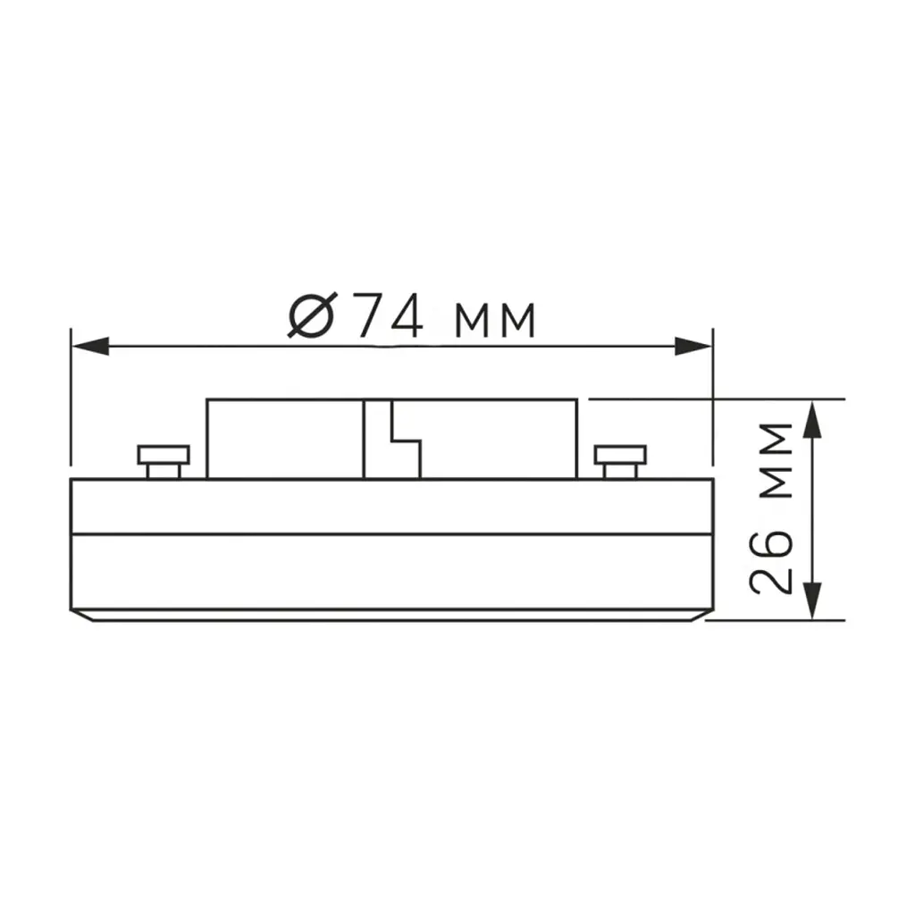 Лампочка Videx LED GX53 8W 3000K 220V (VL-GX53-08533) - фото 5