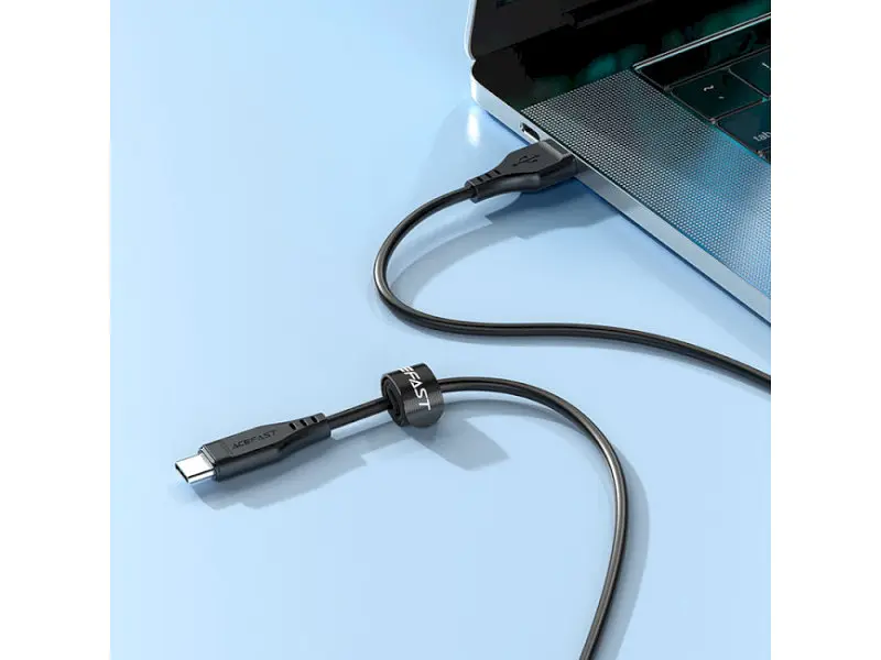 Кабель Acefast C3-03 USB-C to USB-C 1.2м Black (6974316280842) - фото 3
