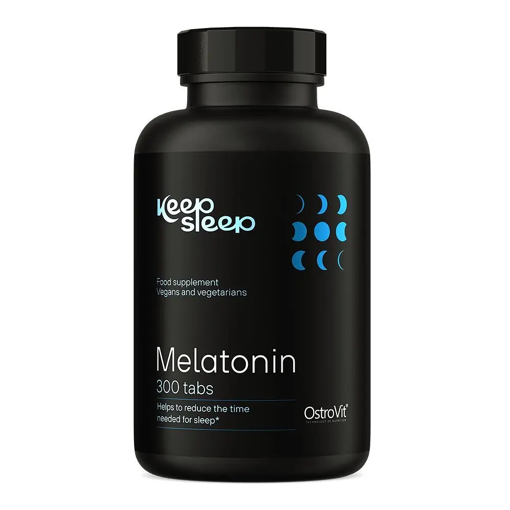 Натуральна добавка OstroVit Keep Sleep Melatonin, 300 таблеток