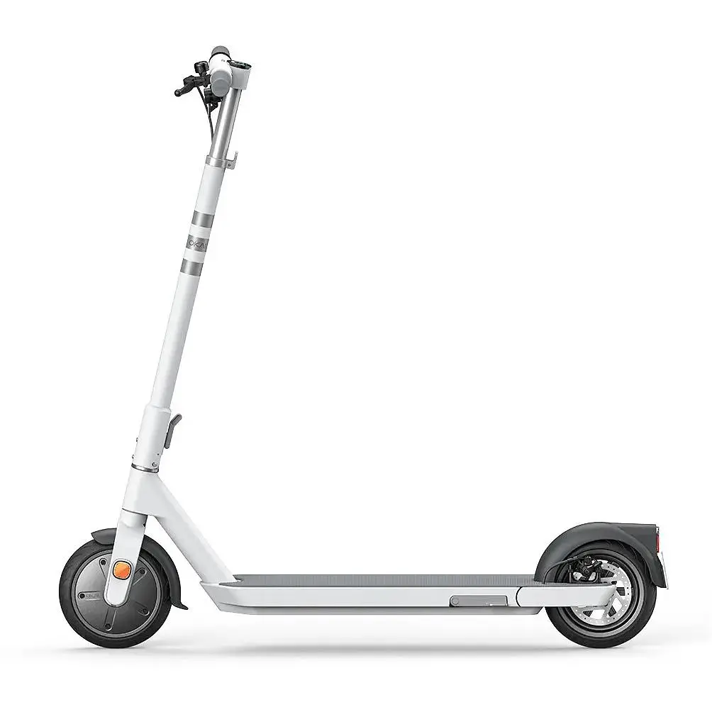 Електросамокат OKAI ES20 NEON складаний 300/600W 9.8Ah швидкість 25 км/год до 40 км NFC App колеса 8.5" навантаження 100 кг White - фото 3