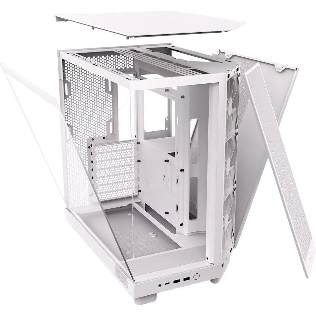 Корпус NZXT H6 Flow All white (CC-H61FW-01) - фото 6