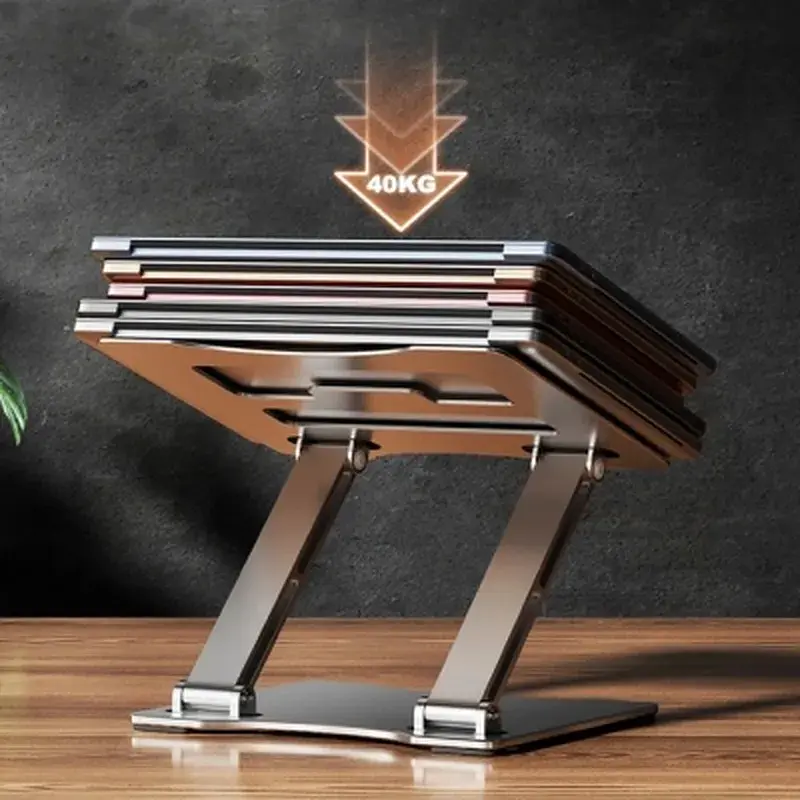 Підставка до ноутбука Rtako RS-CP75A Dual-Layer Carbon Steel Laptop Stand (6930539527331) - фото 10