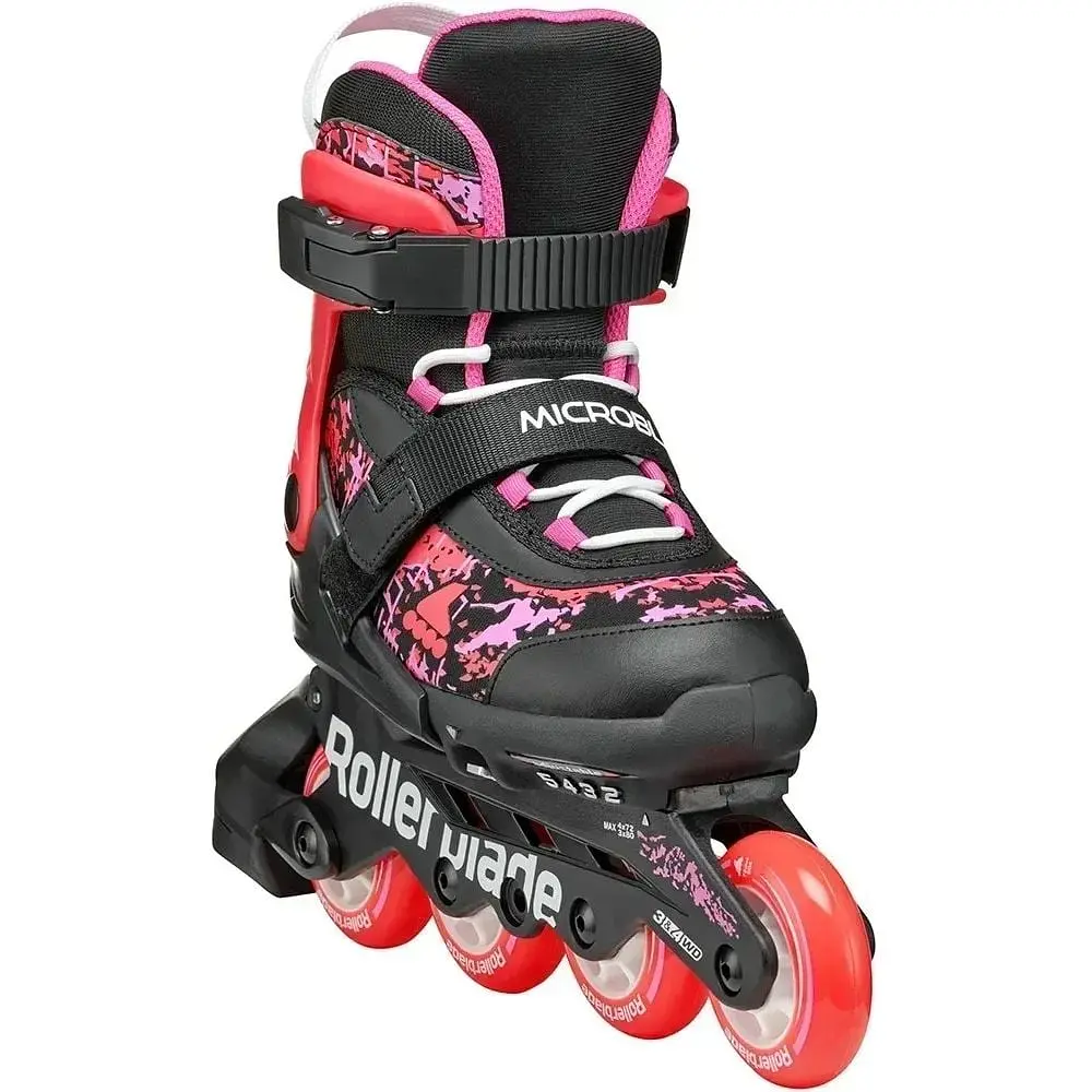 Ролики Rollerblade Microblade SL 36.5-40 Black/Pink (1012-86B0751540-ND02-36.5-40) - фото 4