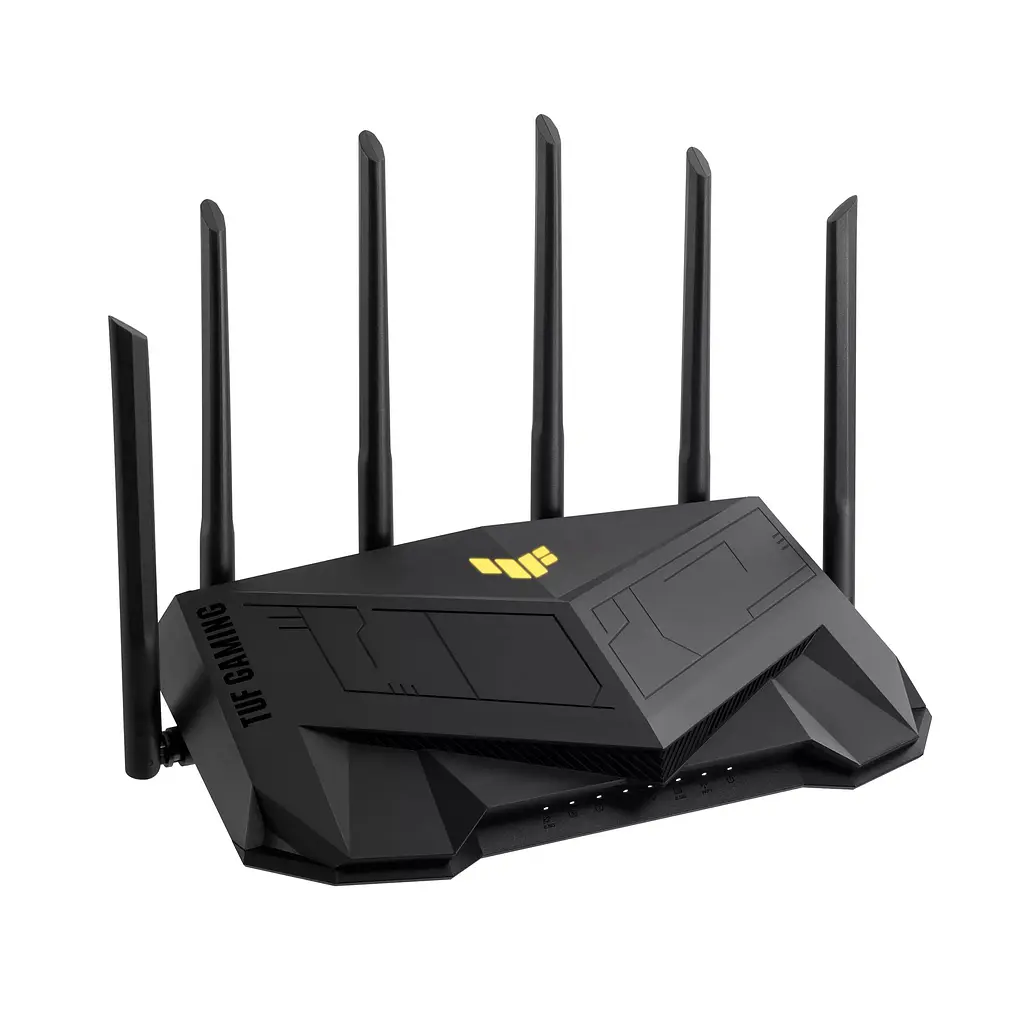 ASUS Маршрутизатор TUF-AX6000 4xGE LAN 1x2.5GE LAN 1x2.5GE WAN 1xUSB3.2 MU-MIMO OFDMA MESH gaming AURA RGB - фото 4