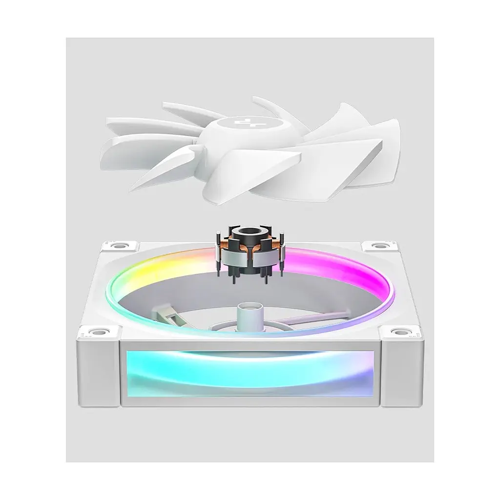 Система рідинного охолодження Deepcool LQ240 White (R-LQ240-WHDSMC-G-1) - фото 2