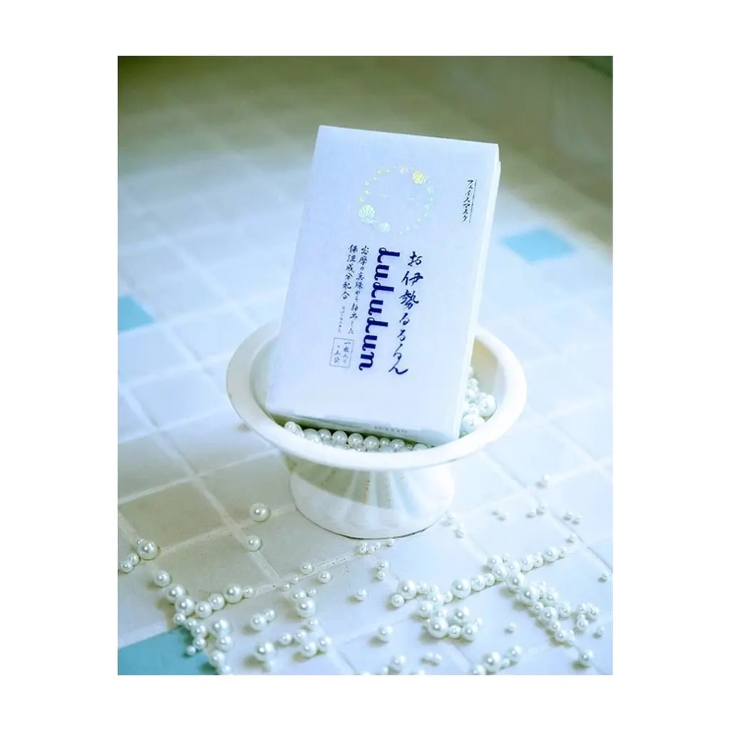 Маска для обличчя Lululun Face Mask Ise Pearl Освітлююча З екстрактом перлів 1 шт (4582305068122) - фото 4