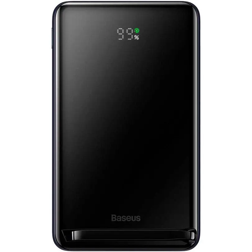 Зовнішній акумулятор Baseus Magnetic Bracket 20W 10000mAh Black PPCX000003 [87017] - фото 2