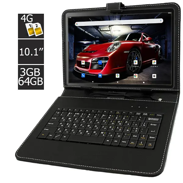 Планшет-телефон Adronix S 364 LTE Black IPS 10.1'' 3GB/64GB + Чохол-клавіатура - фото 2