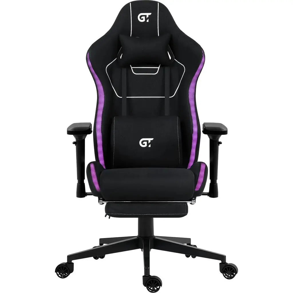 Геймерське крісло GT Racer X-2306 L Fabric Black [122602] - фото 2