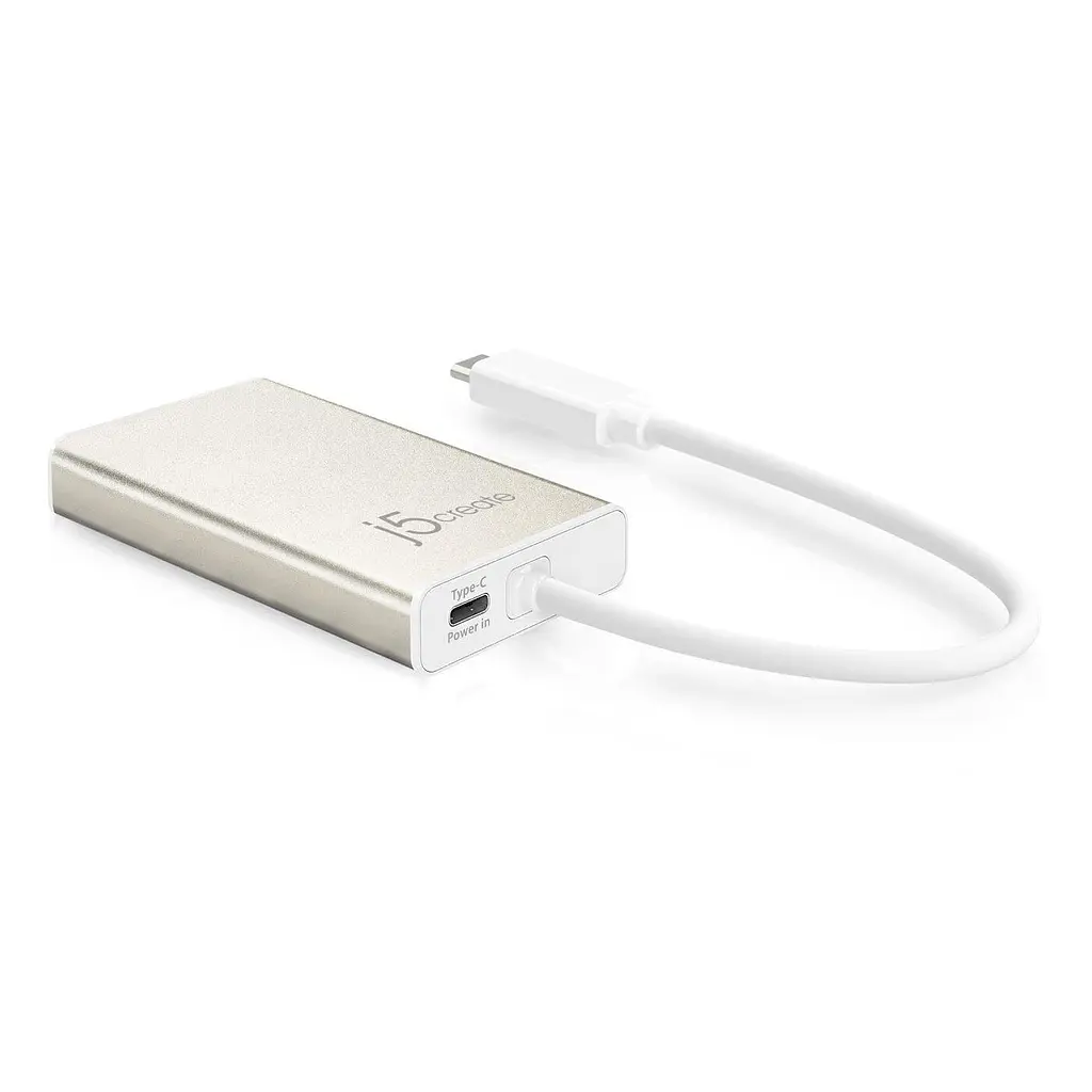 USB-хаб j5create JCA374-N, USB Type-C 5-в-1 (JCA374-N) - фото 2