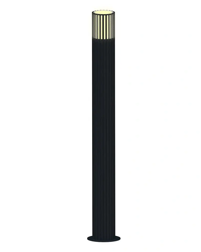 Уличный светильник Goldlux 329363 Kuusamo E27 1x20W IP54 графитовый - фото 3