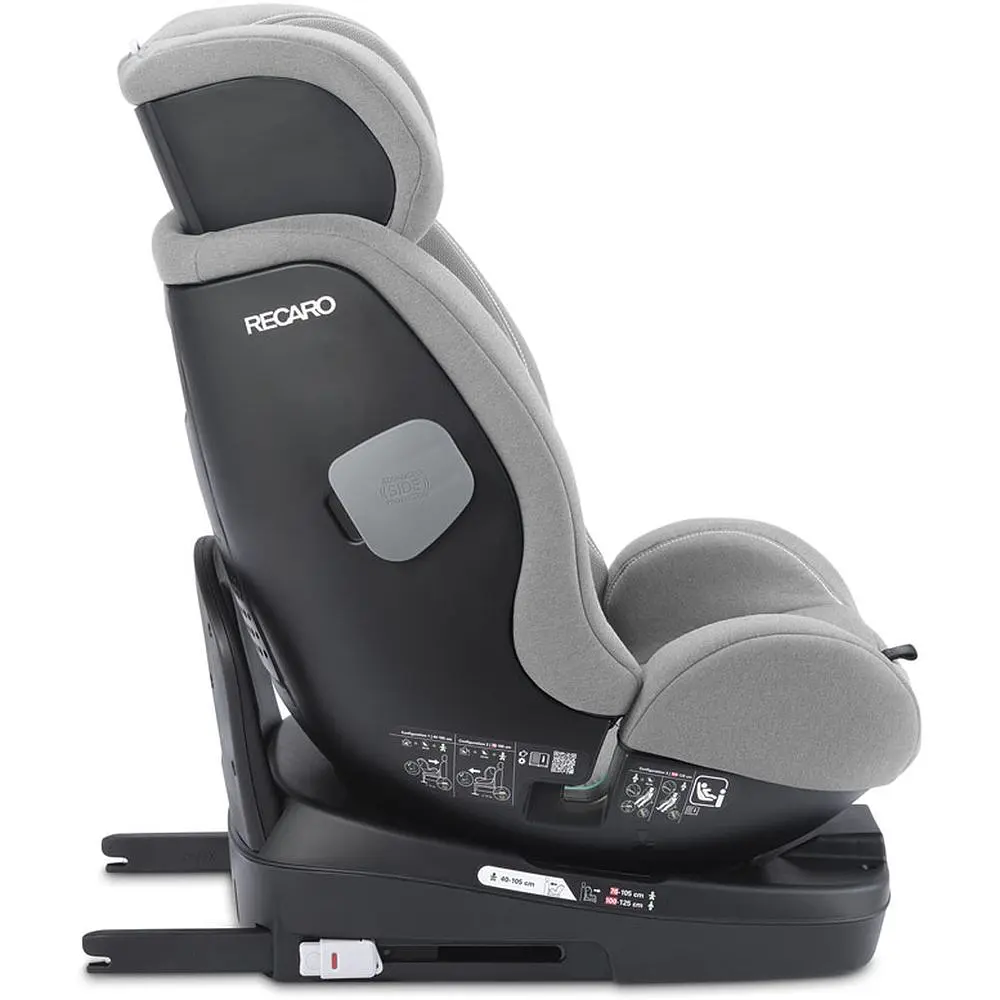 Автокресло Recaro Salia 125 Carbon Grey, серое (89047640050) - фото 7