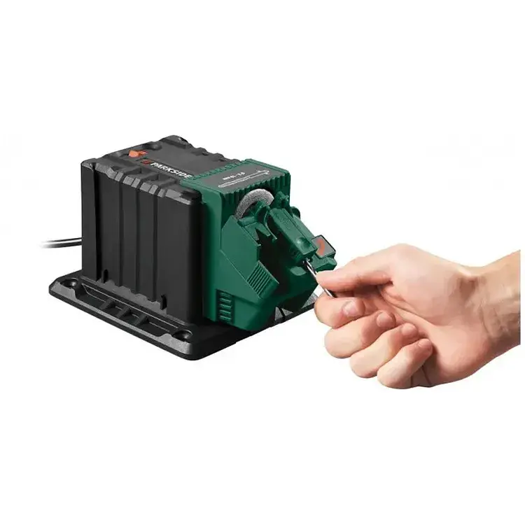 Точильный станок  Parkside PSS 65 C1 универсальный с насадками 65 Вт регулировка угла заточки - фото 3