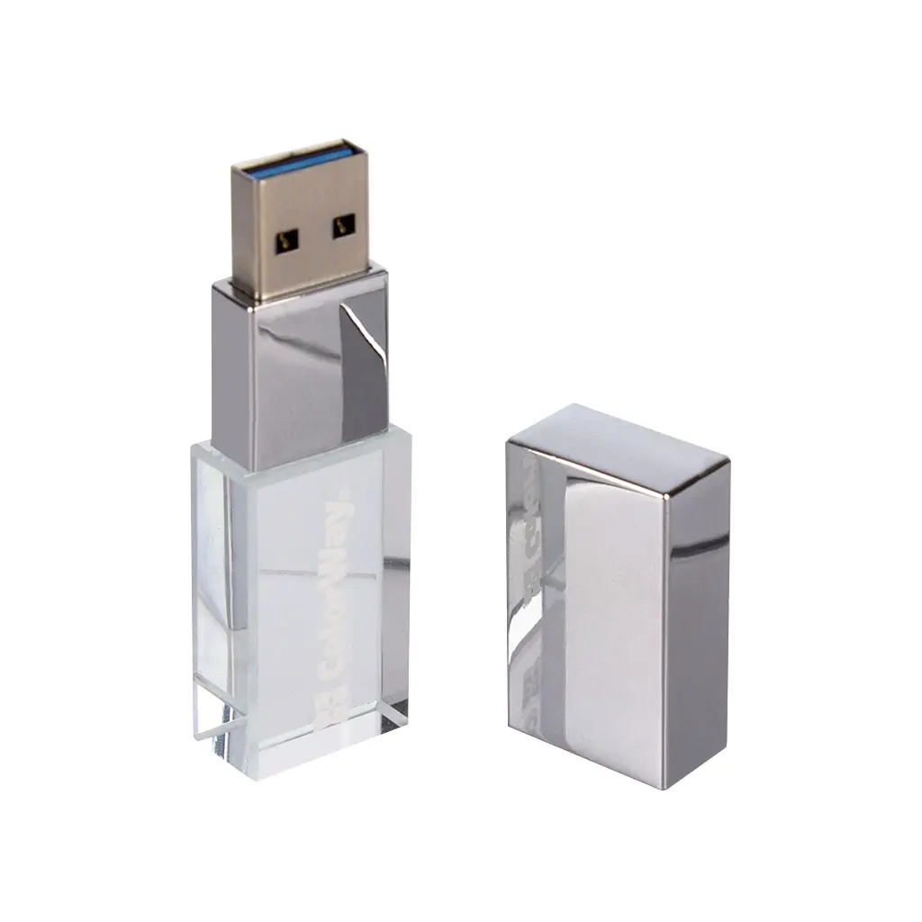 USB флеш накопичувач ColorWay 64GB ColorWay Crystal USB 3.0 (CW-USBCL64) - фото 8