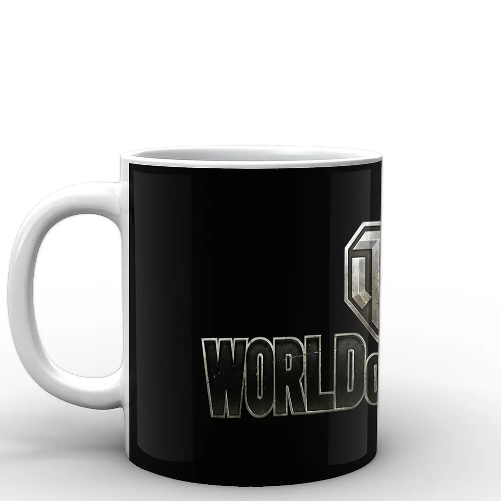 Кухоль GeekLand World of Tanks лого WT.02.016 330 мл білий - фото 2