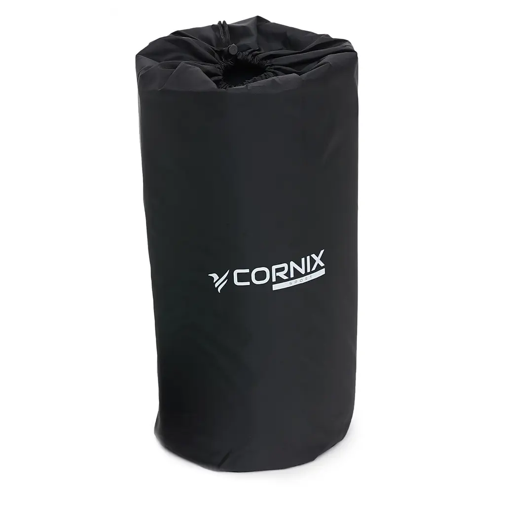 Килимок акупунктурний з валиком Cornix Classic Mat Аплікатор Кузнєцова XR-0110 Black/Green - фото 4