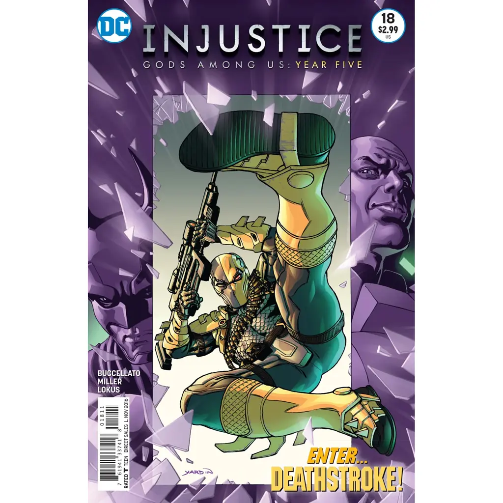 Injustice Gods Among Us. Year Five #18 (2016) - Браян Буччеллато