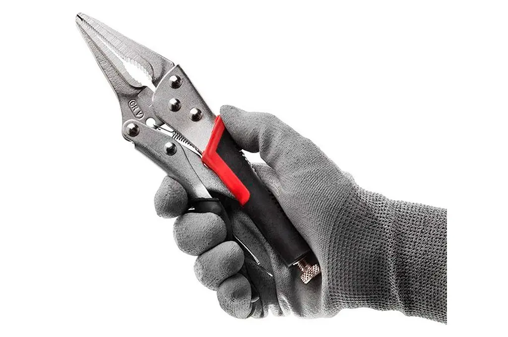 Клещи зажимные Intertool 230 мм универсальные удлиненные UT-5204 - фото 6