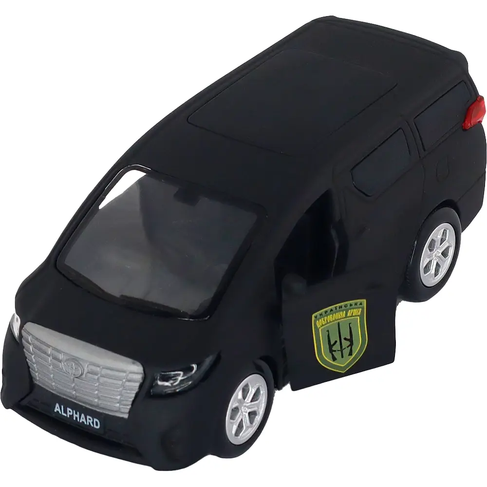 Машинка TechnoDrive серії Шеврони Героїв TOYOTA ALPHARD "УДА" - фото 9