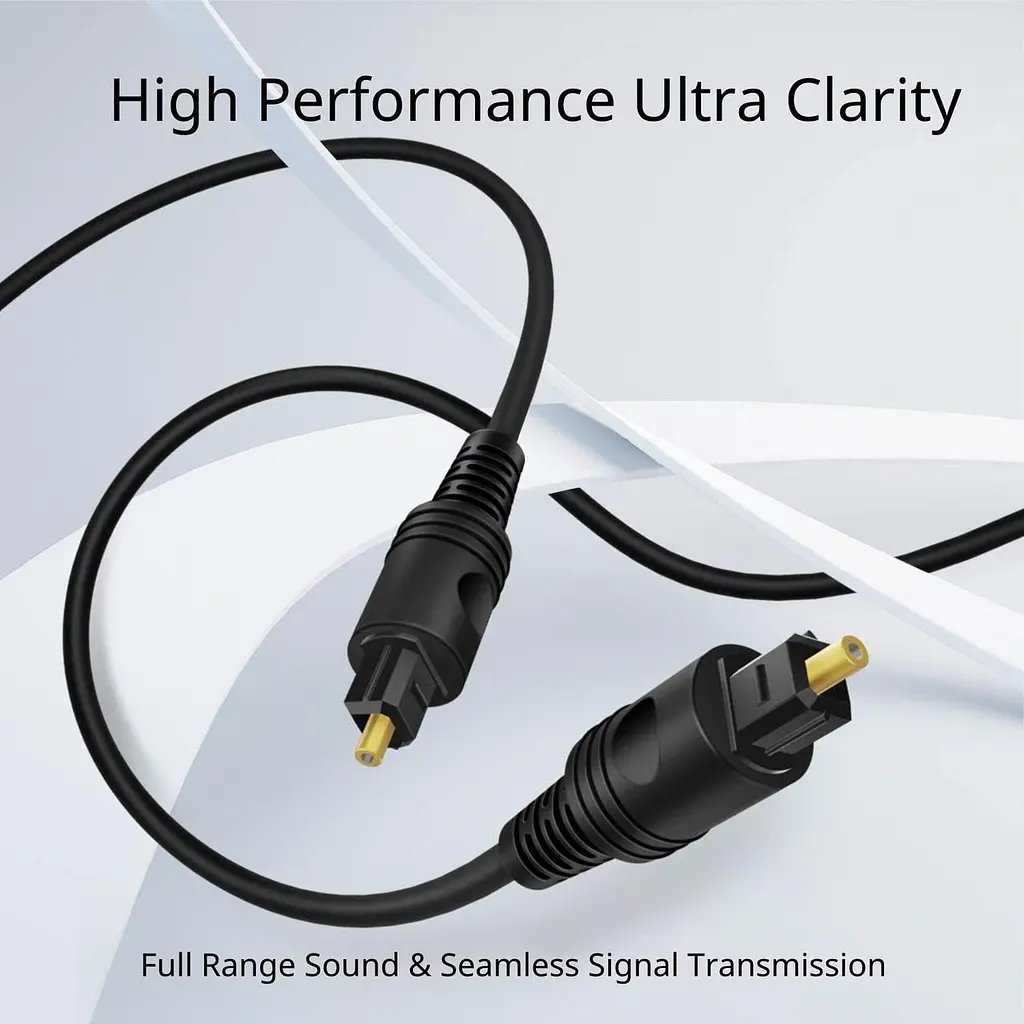 Оптичний кабель TNP Toslink S/PDIF 10,5 м для ТВ і саундбарів - фото 5