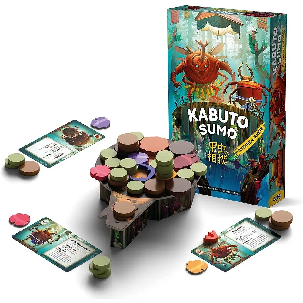 Настольная игра Asmodee Кабуто Сумо Схватка жуков Kabuto Sumo - фото 2