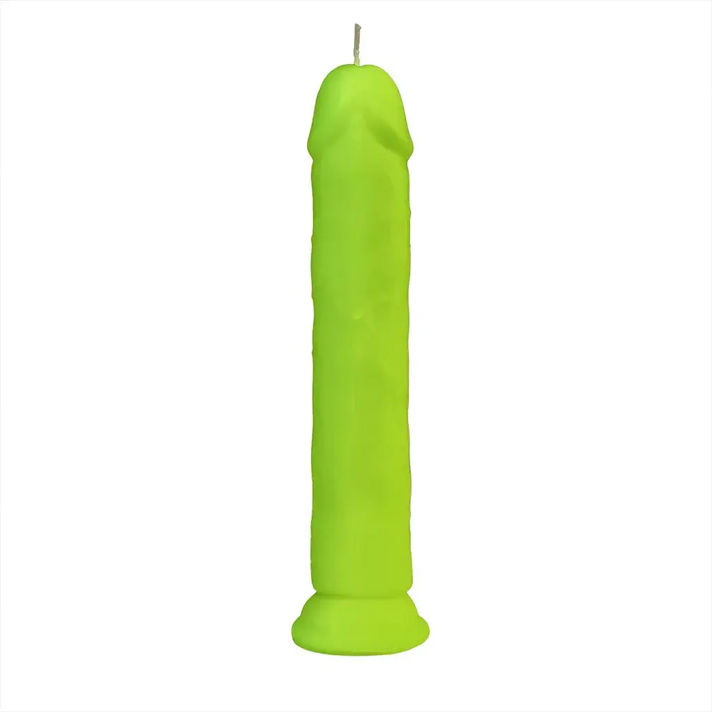 Свічка Love Flame - Dildo Roma Yellow Fluor, CPS03-Yellow - фото 2