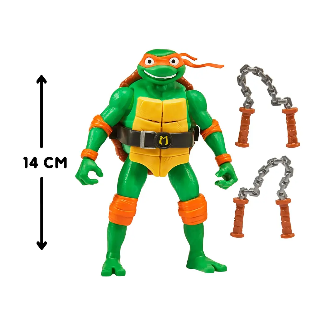 Ігрова фігурка TMNT Черепашки-Ніндзя Мікеланджело (83353) - фото 5