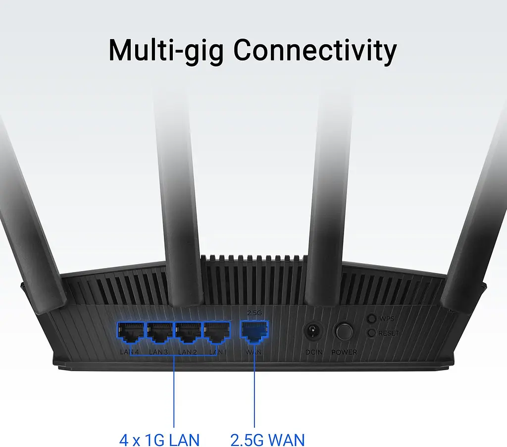 Бездротовий маршрутизатор Asus RT-BE55 (90IG0A80-MO3C00) - фото 4