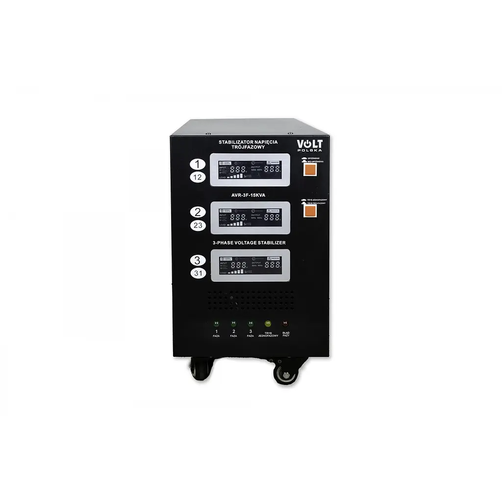 Стабилизатор напряжения трехфазный AVR Volt Polska 15000VA 3% 3F - фото 2