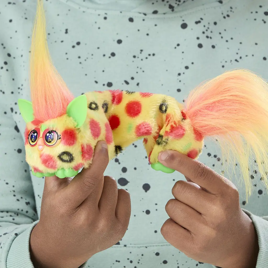 Игрушка интерактивная Hasbro DJ Furblets Rain-Bow-Kat Mini Electronic Plush Toy (G1784) - фото 7