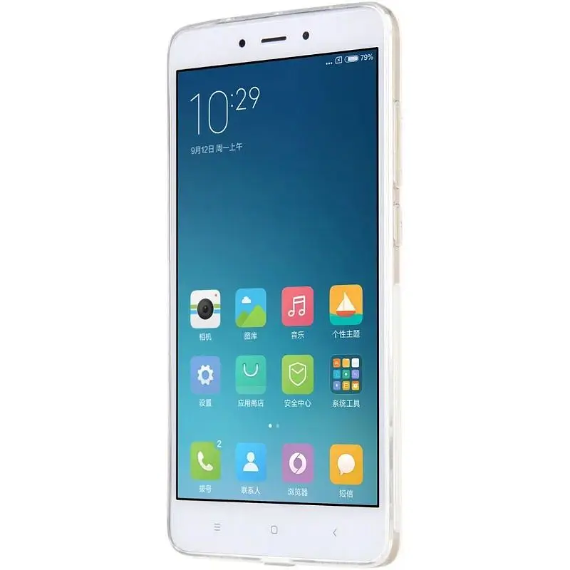 Чохол-накладка Nillkin TPU Nature Xiaomi Redmi Note 4 White - фото 3