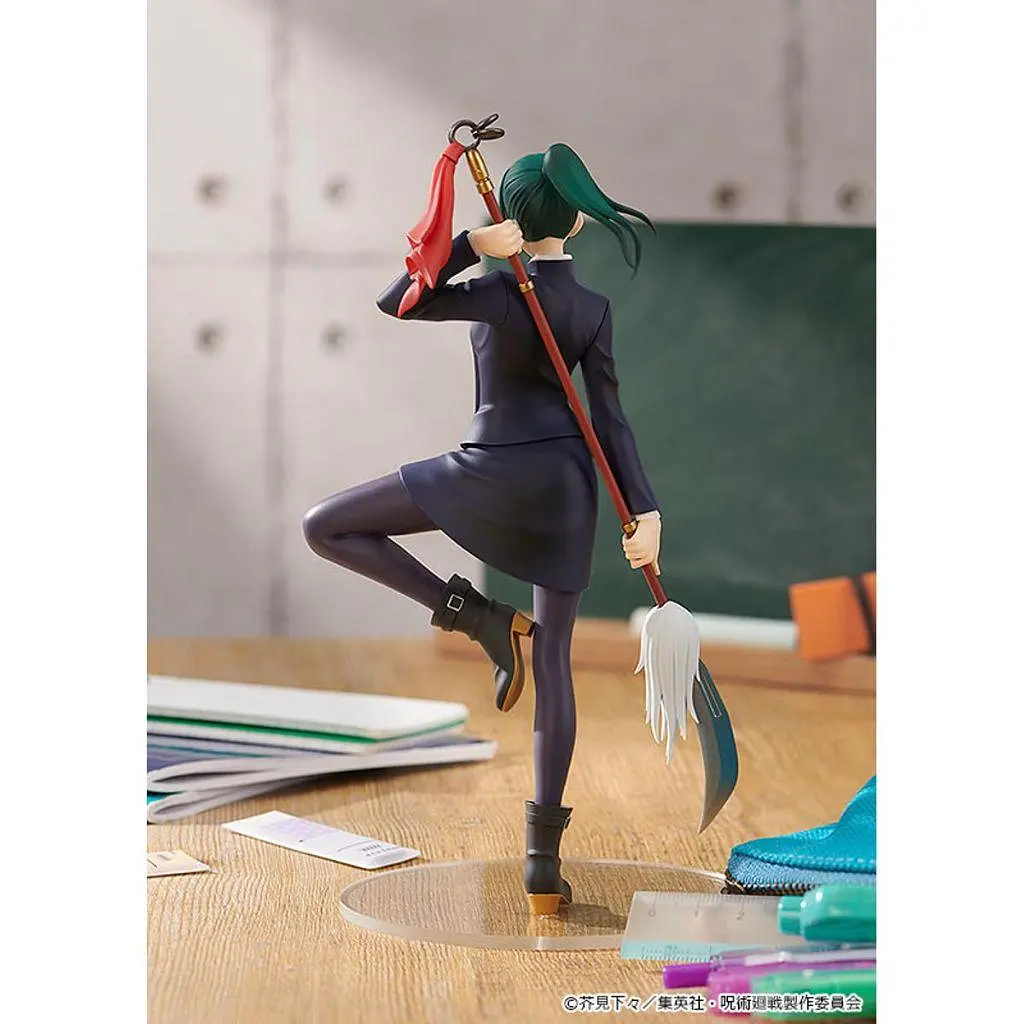 Фигурка POP UP PARADE GOOD SMILE Магическая битва Jujutsu Kaisen Маки Зенин 17 см PU GS JK MZ - фото 4